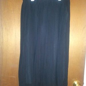 Calvin Klein Pleated Skirt Black size 8